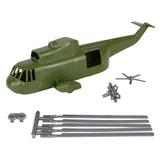 Tim Mee Toy Army Helicopter OD Green Parts