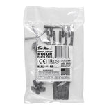 Tim Mee Toy Rescue Helicopter Rotor Parts Silver-Gray Package