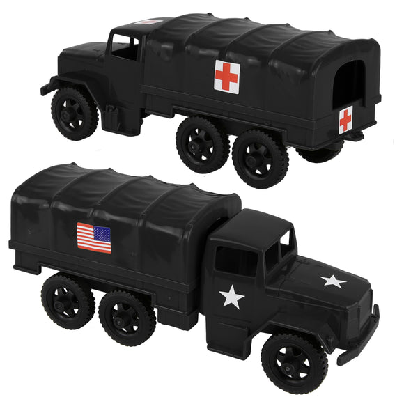 Tim Mee Toy 2.5 Ton Cargo Truck Black Vignette