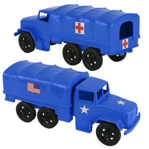 Tim Mee Toy 2.5 Ton Cargo Truck Blue Vignette