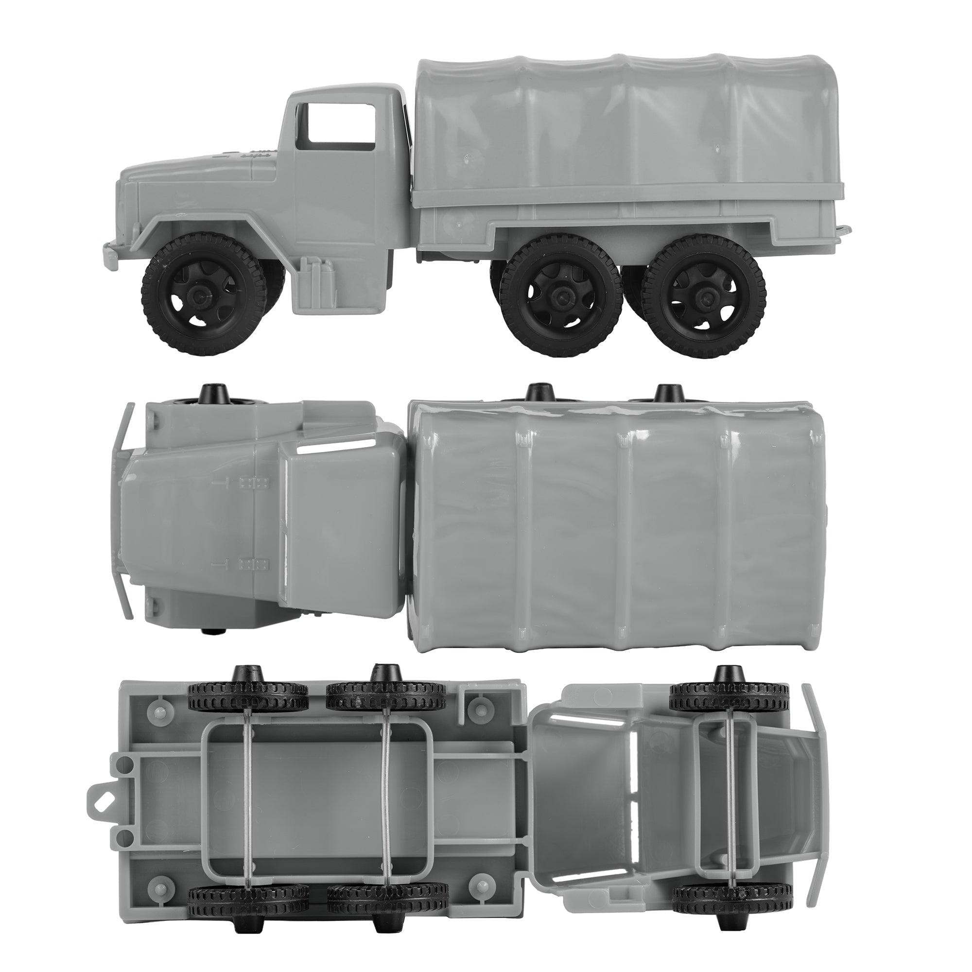 Camion Jouet Ancien AMB Marchesini US Army - Tôle Tin Italy - Concurrent INGAP
