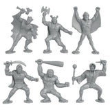 Tim Mee Toy Fantasy Figures Gray Figures Close Up