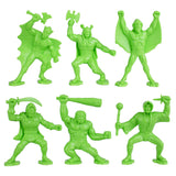 Tim Mee Toy Fantasy Figures Lime Green Figure Close Up