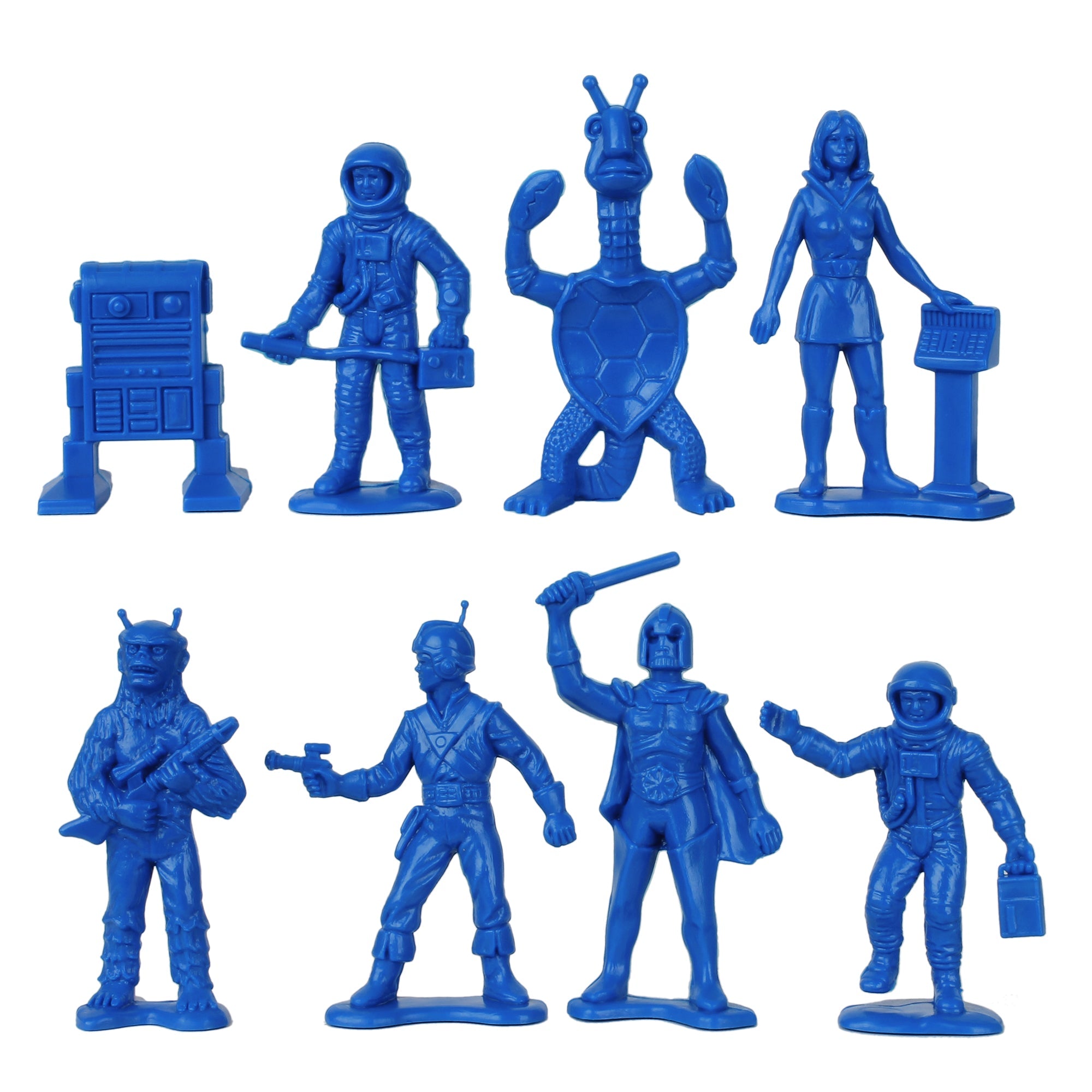 Tim Mee Galaxy Laser Team Bucket Sci-Fi Space Plastic Figure