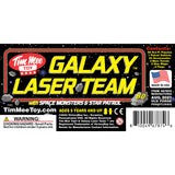 Tim Mee Toy Galaxy Laser Team Bucket Playset Label Art 