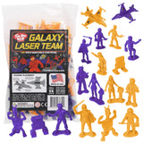 Tim Mee Toy Galaxy Laser Team Figures Purple & Orange Main