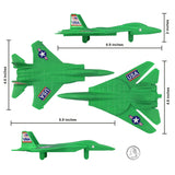 Tim Mee Toy Combat Jets Green Scale