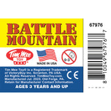 Tim Mee Toy Battle Mountain Red Rust Label Art