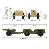 Tim Mee Toy Combat Patrol OD Green and Tan Scale