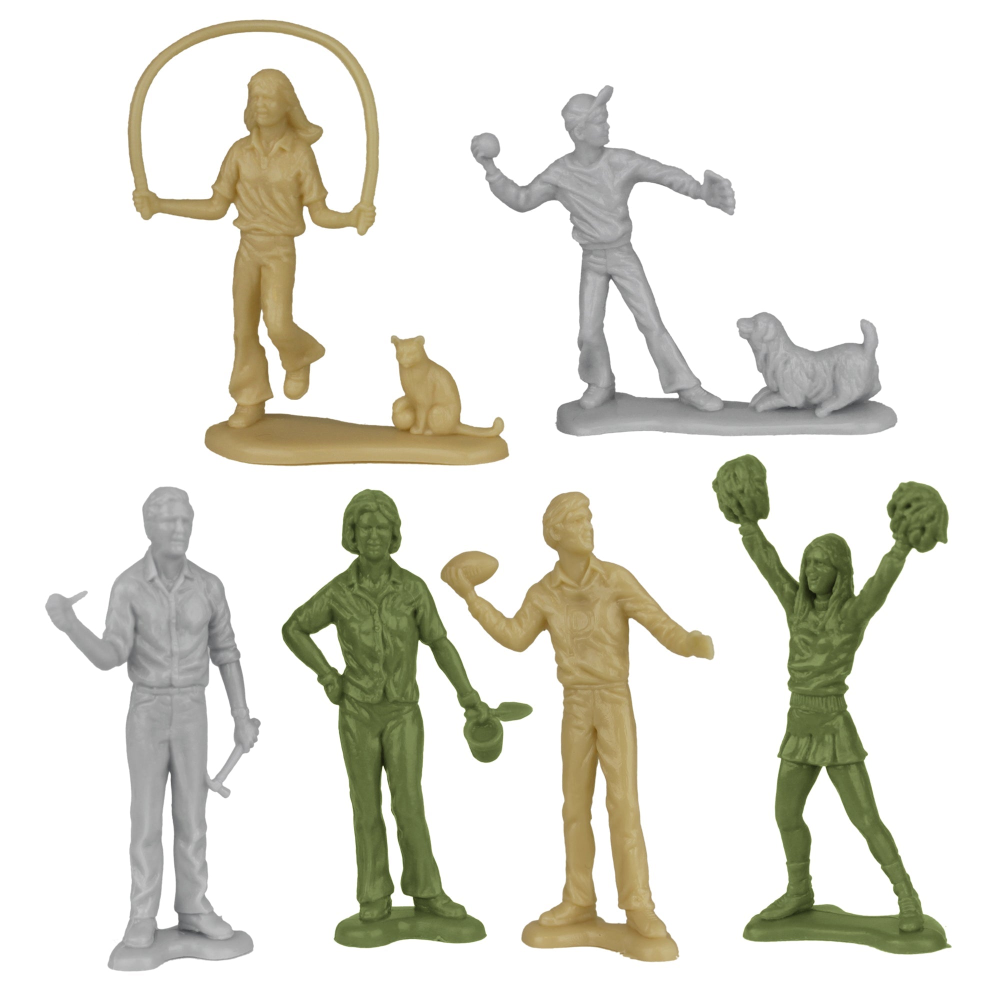 Tim Mee PEOPLE Play Figures Army Toy Colors 18pc Playset – BMC Toys