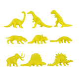 Tim Mee Toy Prehistoric Dinosaurs Yellow Close Up