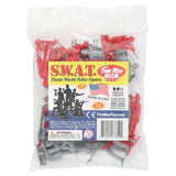 Tim Mee Toy SWAT Police Figures Gray & Red Package