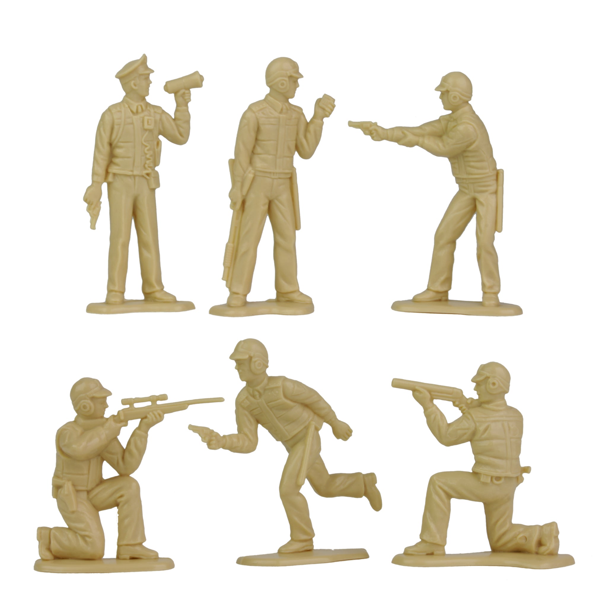 Toy Soldier Counter Attack Scenario with 3D Printed Army Men Toy Soldier Counter Attack Scenario with 3D Printed Army Men