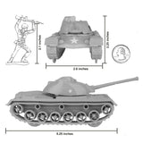 Tim Mee Toy M8 Patton Tank Gray Scale