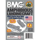 BMC Toys Classic Marx Landing Craft Gray Insert Art Card