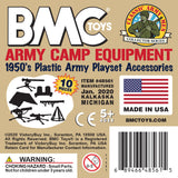 BMC Toys Classic Marx Army Camp Desert Tan Insert Art Card