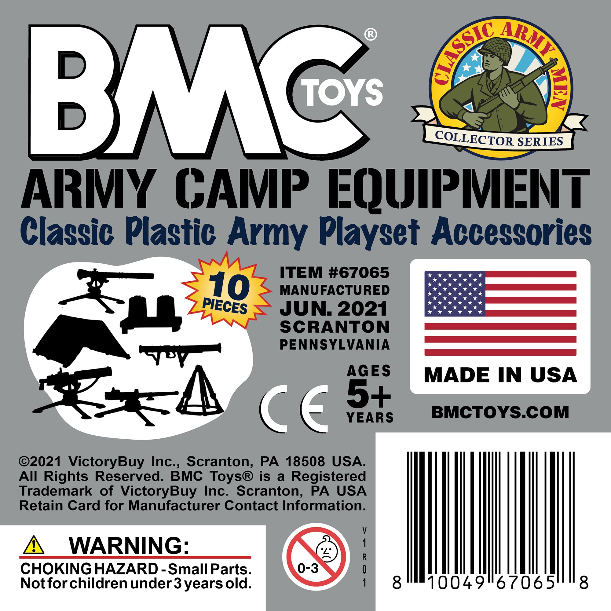 BMC Classic PLASTIC ARMY Men CAMP EQUIPMENT – BMC Toys