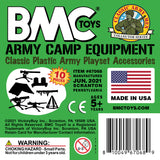 BMC Toys Classic Marx Army Camp Green Insert Art Card