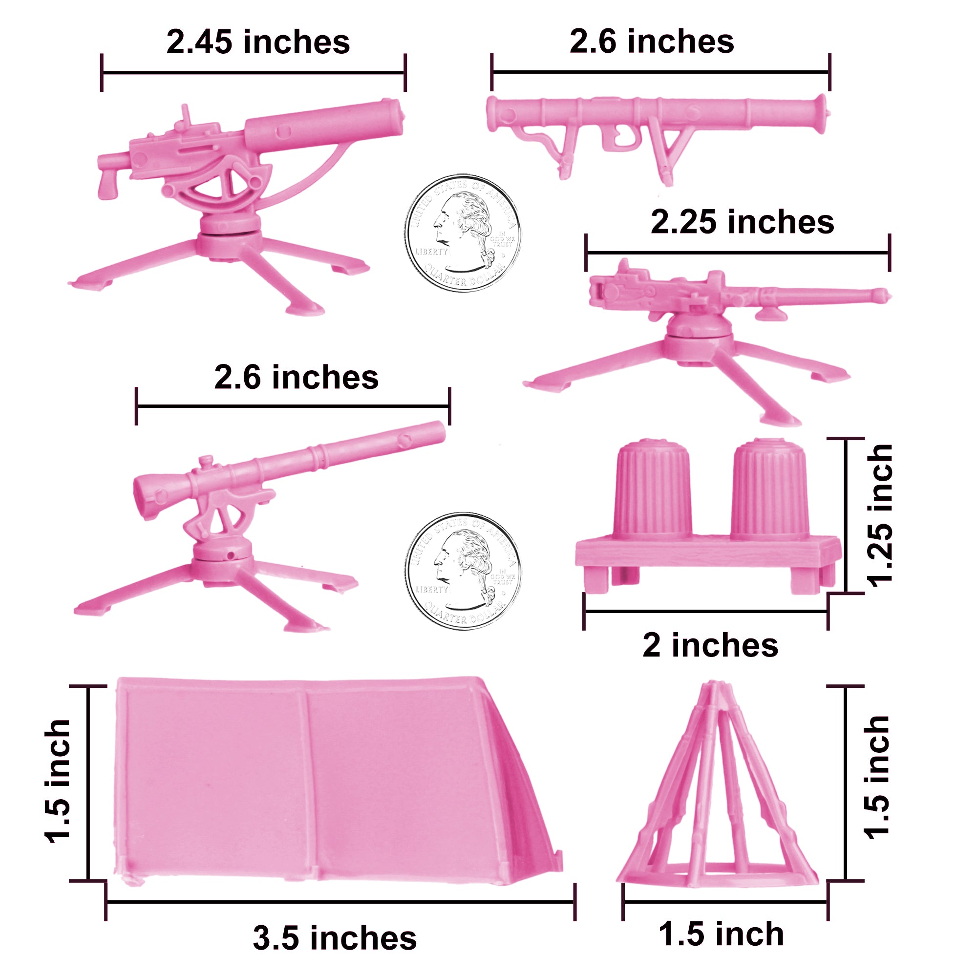 BMC Classic PLASTIC ARMY Men CAMP EQUIPMENT – BMC Toys