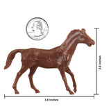 BMC Toys Classic Marx Pack Horses Brown Scale