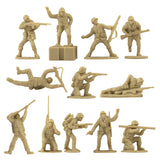 BMC Toys Iwo Jima Marines Tan Close Up