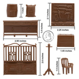 BMC Toys Classic Marx Old West Town Furniture Scale