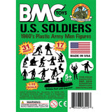BMC Toys Classic Marx WW2 Marines Green Insert Art Card