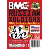 BMC Toys Classic Marx WW2 Russian Red Insert Art Card Square