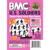 BMC Toys Classic Marx WW2 Soldiers Pink Insert Art Card