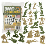 BMC Toys Classic Marx WW2 Soldiers Tan OD Green Main