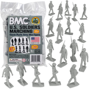 BMC Toys Classic Marx WW2 Us Marching Gray Main