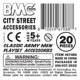 BMC Toys Classic PPC Street Accessories 20 Piece Red Label Art