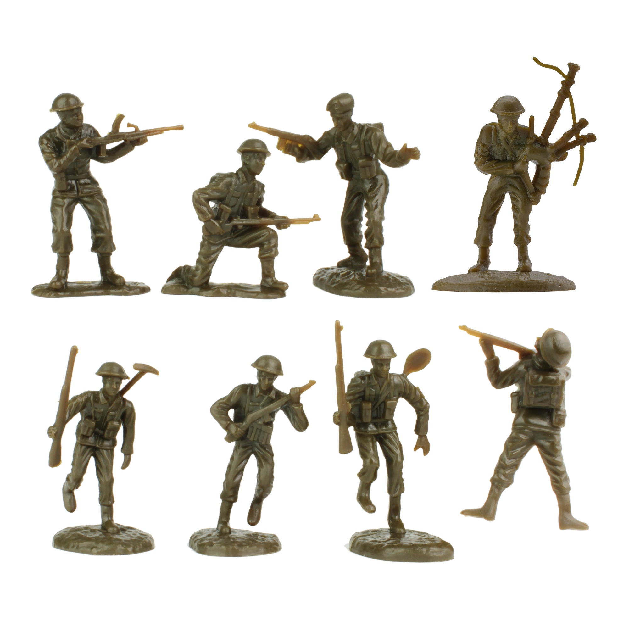 BMC WW2 D-Day Juno Beach Plastic Army Men 35 Canadian German