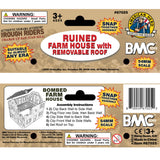 BMC Toys Farm House Stucco Header Card