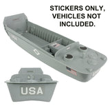 BMC Toys Higgins Boat Stickers Example