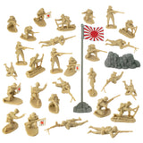 BMC Toys Iwo Jima Japanese Tan Vignette