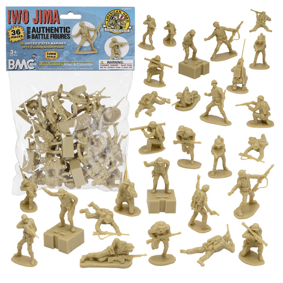 BMC Toys Iwo Jima Marines Tan Main