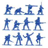 BMC Toys Plastic Army Women Blue A