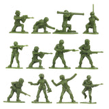 BMC Toys Plastic Army Women OD Green A