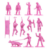 BMC Toys Plastic Army Women Pink B