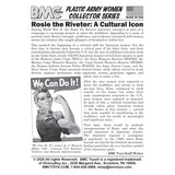 BMC Toys Rosie Riveter Insert Art Card Back