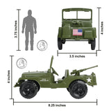 Tim Mee Toy Big Jeep Olive Scale