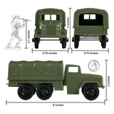 Tim Mee Toy Cargo Truck Olive Scale