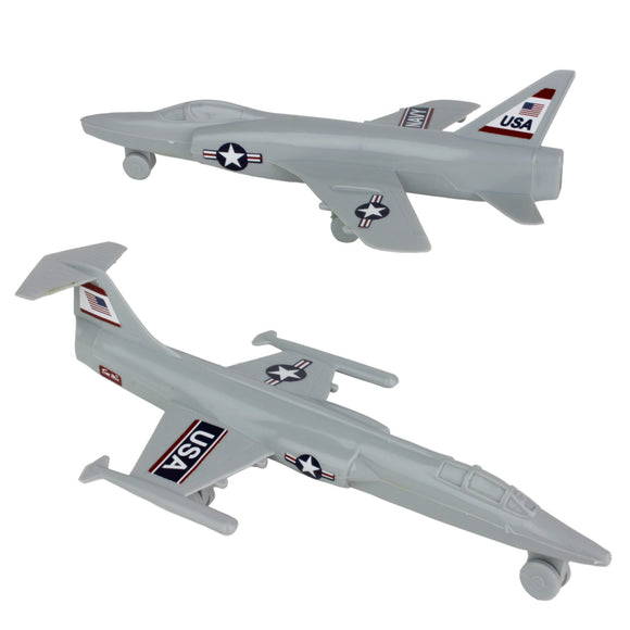 Tim Mee Toy Jets Cold War Gray