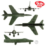 Tim Mee Toy Jets Cold War Olive F11