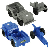 Tim Mee Toy Patrol Blue Gray Front Back
