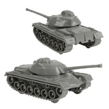 Tim Mee Toy Tank Gray Front Back
