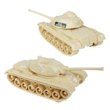 Tim Mee Toy Tank Tan Front Back