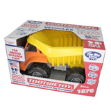 Tm Heavy Haulers 15In Dump Truck Orange Yelo Box