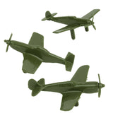 Tim Mee Toy WW2 Fighter Planes Olive Main